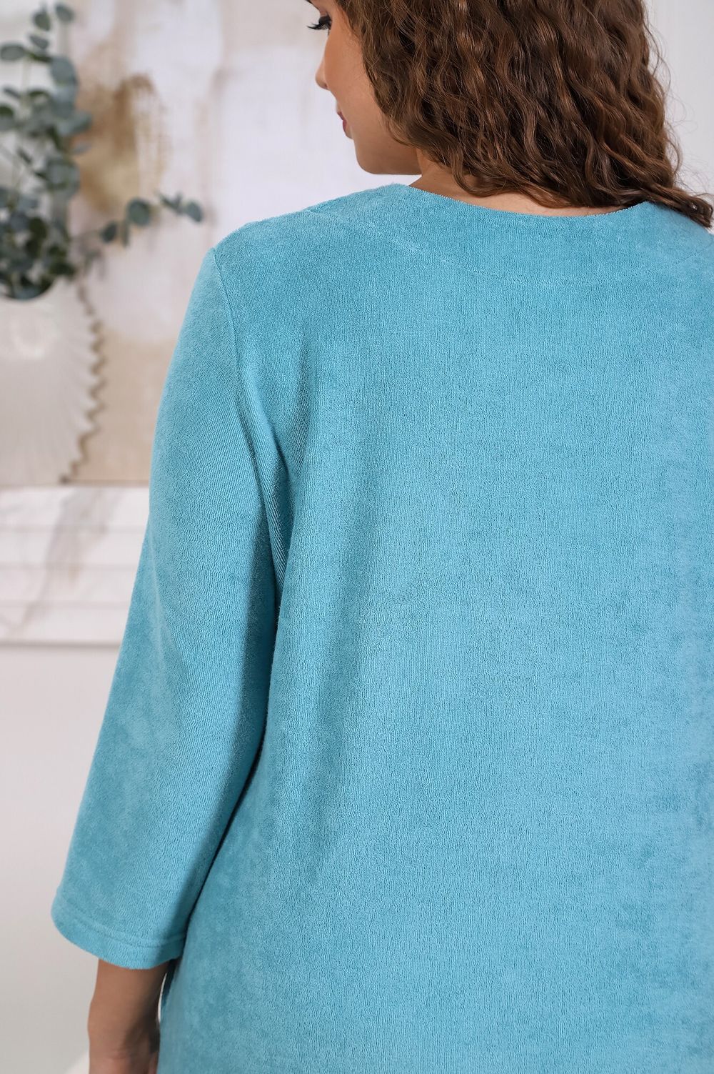 Халат Мадам Виотекс БИРЮЗОВЫЙ