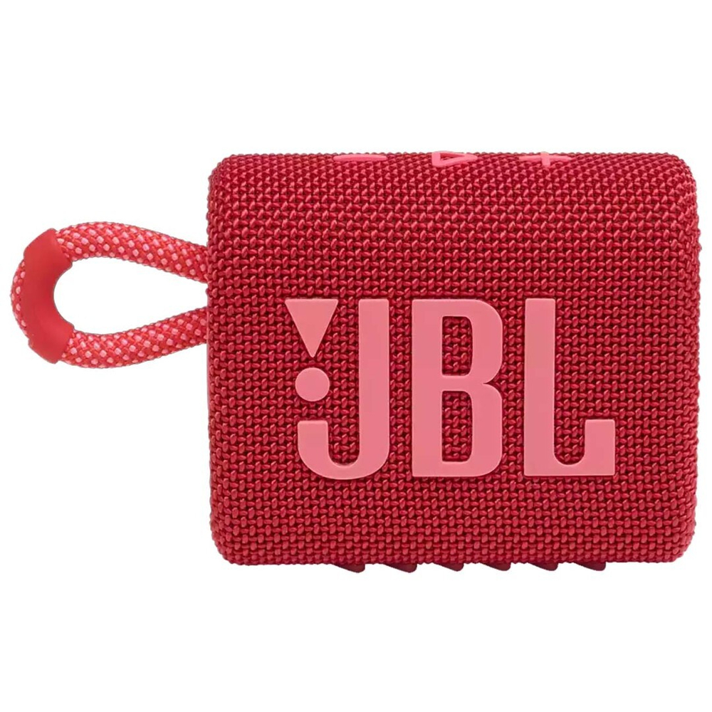 Портативная колонка JBL Go 3 Red (красная)