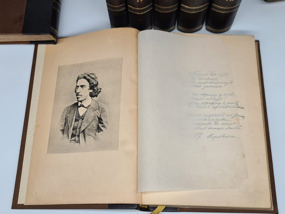 "Собрание сочинений Владимира Сергеевича Соловьёва в девяти томах". В.С.Соловьёв. 1907г. - антикварное издание