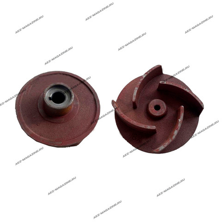 Крыльчатка помпы 80, D вала 19мм