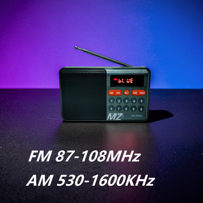 Радиоприемник портативный с MP3 плеером и Bluetooth MK-858BT