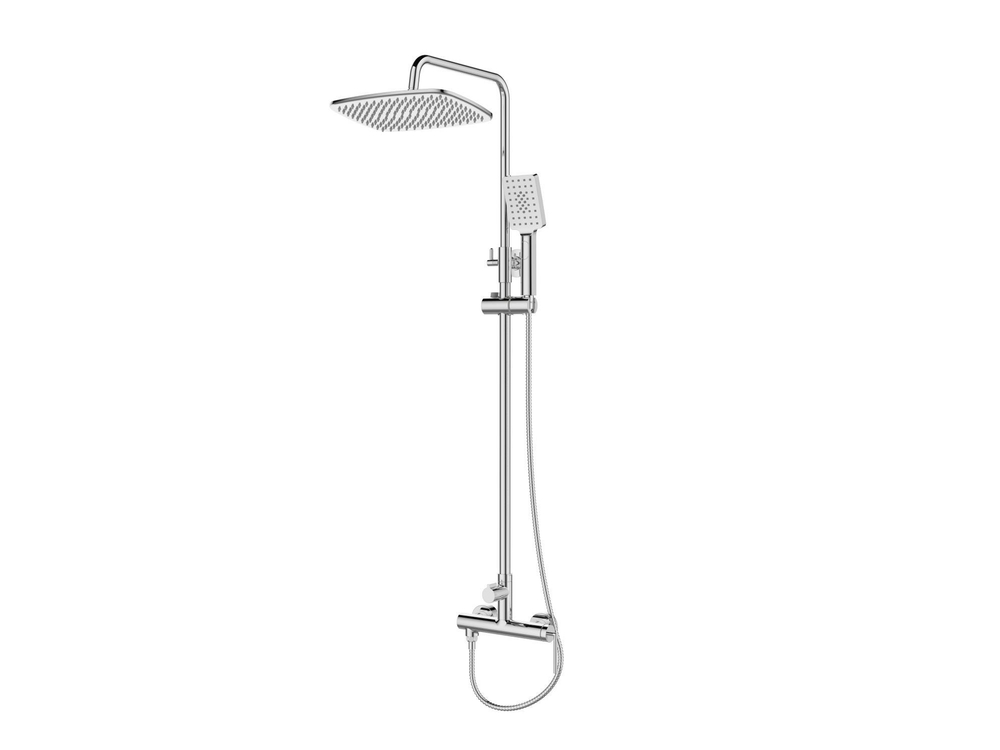 Душевая стойка BelBagno Acqua ACQUA-DOCM-CRM 1 режим, хром