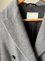 Пальто хлопковое в клетку Circolo, XS