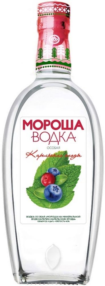 Водка Мороша Карельские ягоды