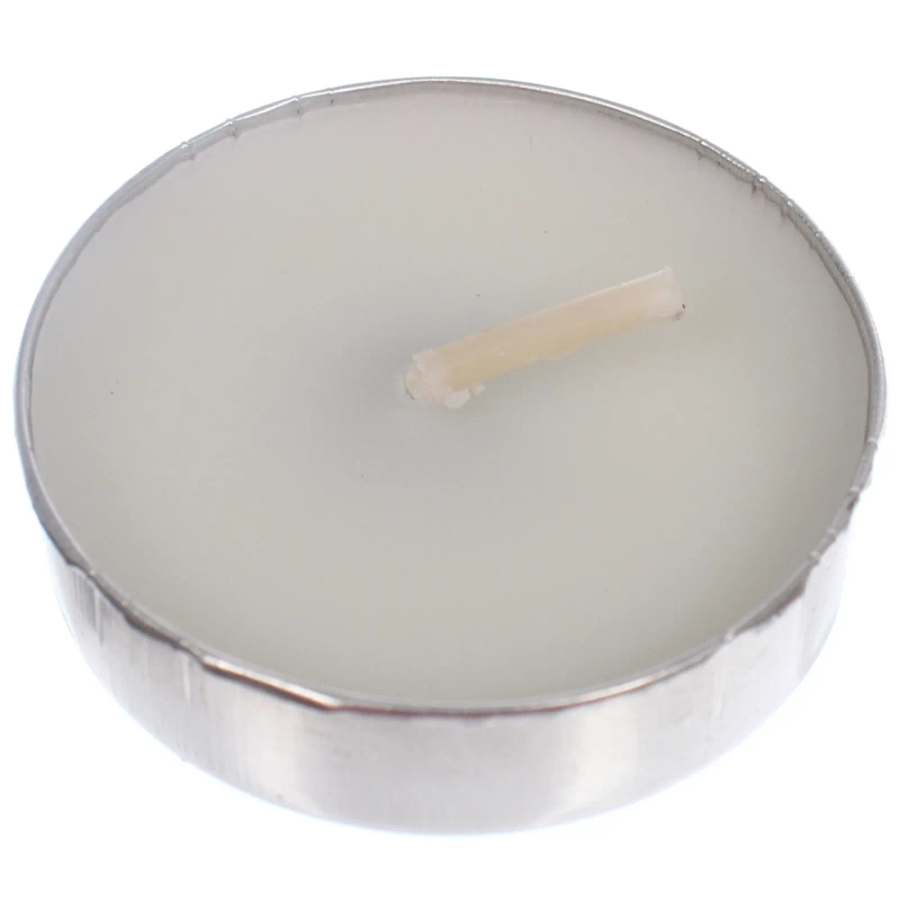 Свечи чайные в наборе 25 шт «Белоснежная классика», Белый