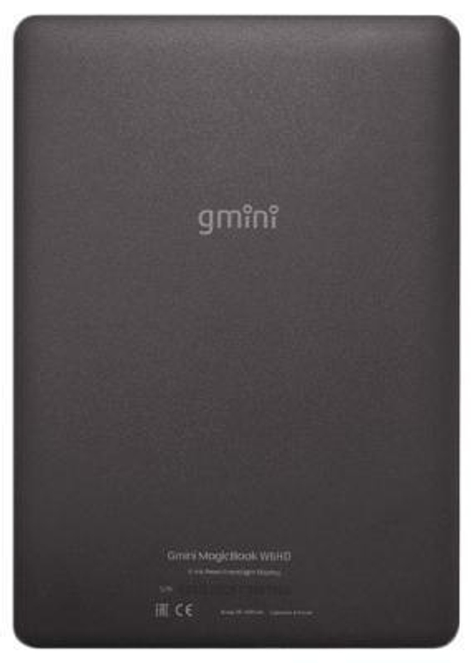 Электронная книга Gmini MagicBook W6HD 6" E-Ink Pearl 4Gb + чехол, арт. 10415
