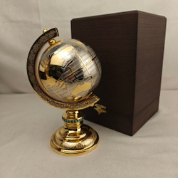 Глобус сувенирный "Золотой" (Златоуст)