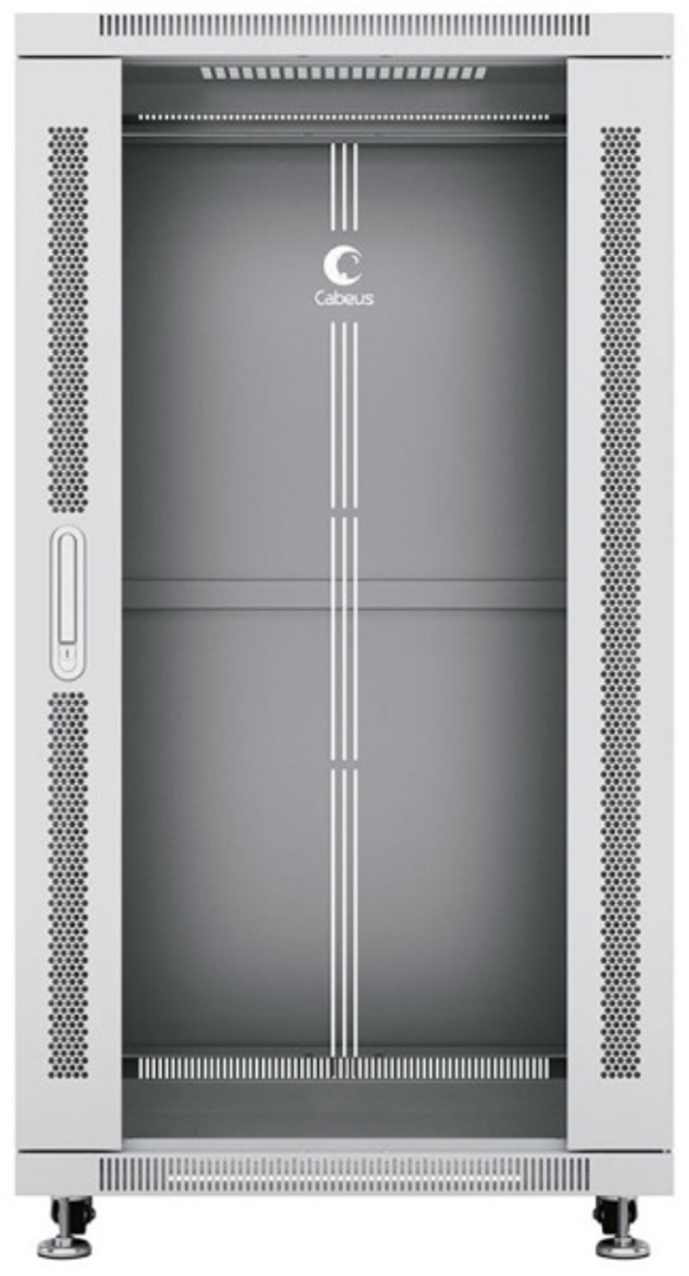 Шкаф напольный 19", 12U Cabeus SH-05C-12U60/80