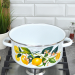 Кастрюля 5л "Лимоны в цвету"