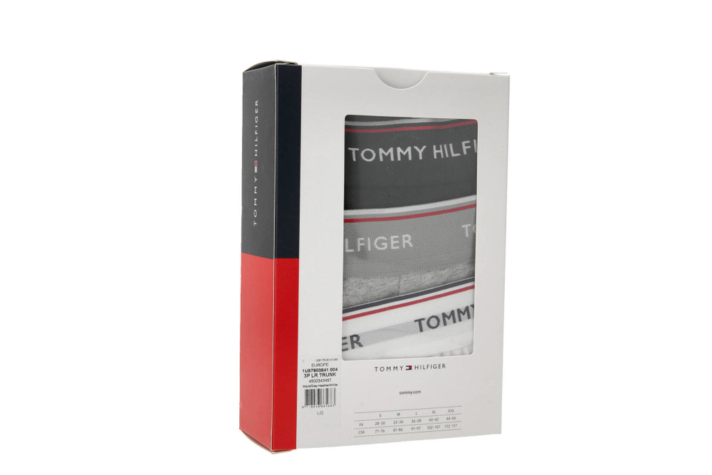 Трусики-боксеры 3шт. Tommy Hilfiger Underwear - черный(1U87903841)