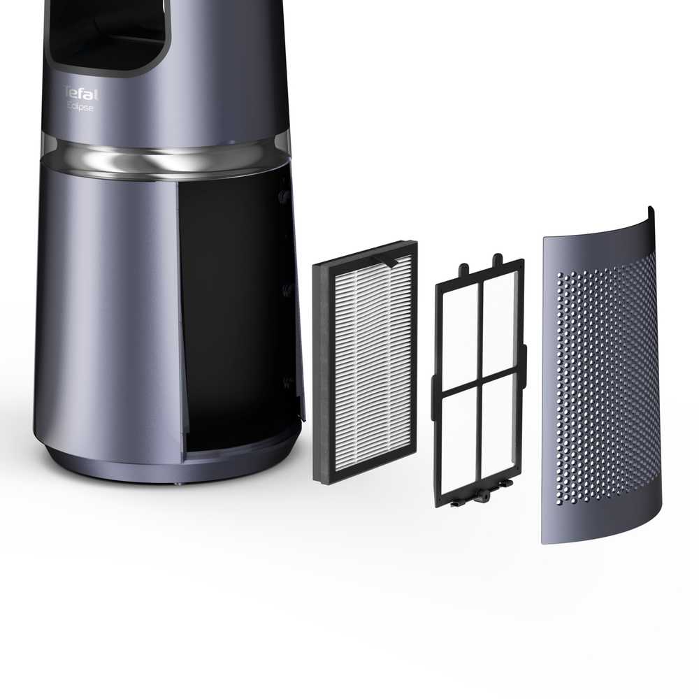 Очиститель воздуха и Вентилятор Tefal Eclipse 2in1 Bladeless QF5030F0
