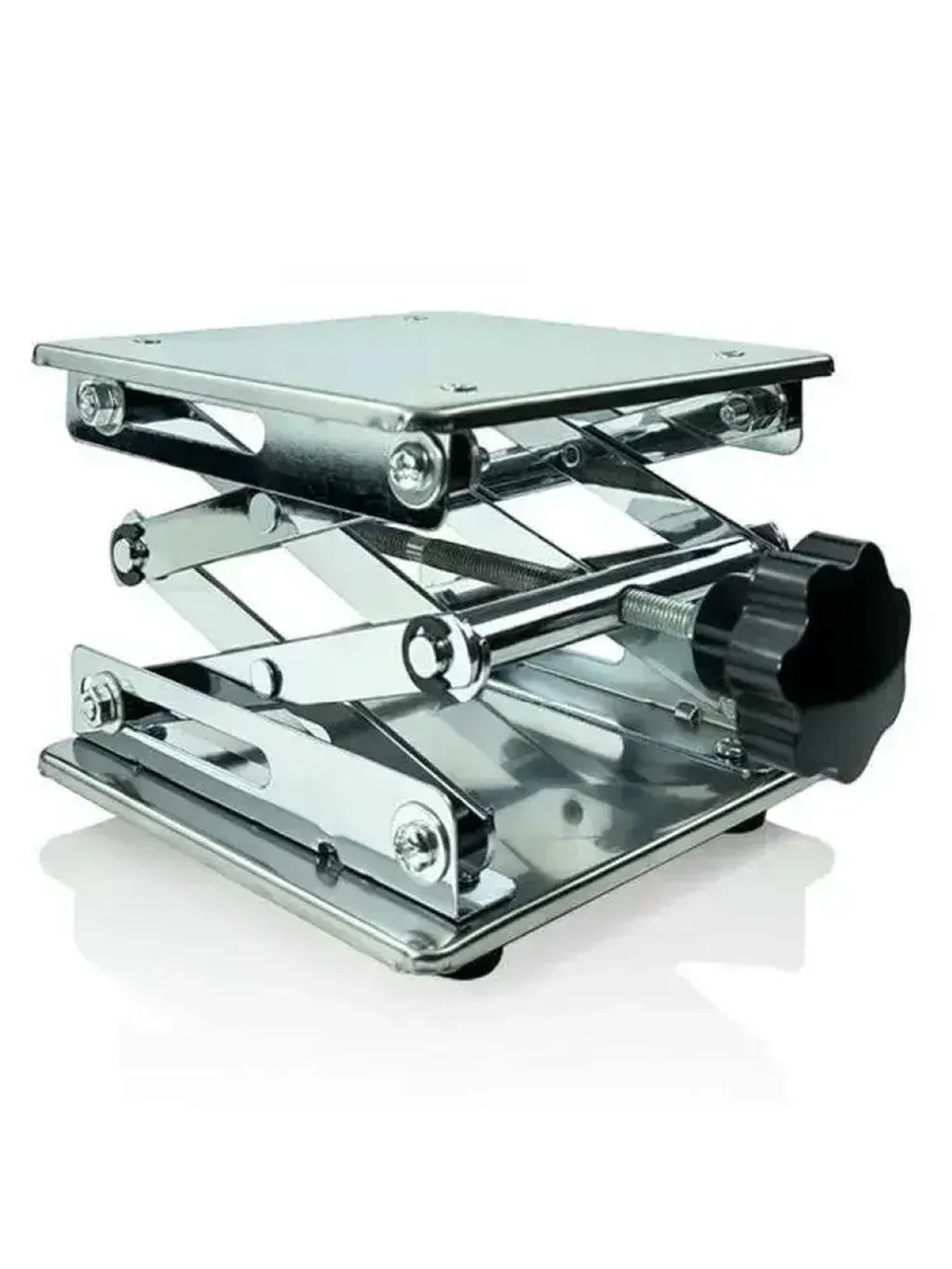 Подъемный столик домкрат из нержавеющей стали 150*150