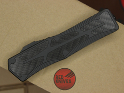 Нож Heretic Knives Colossus T/E - темная рукоять , темный танто клинок