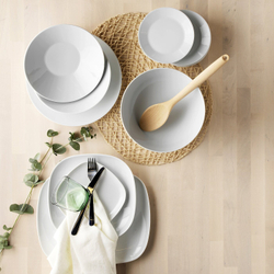 IKEA 365+ Тарелка, белая, 15 см