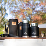 Термос 0.50л Naturehike NH20SJ041 для еды (95°C 6ч-70°С 8ч-65°С) со складной ложкой -