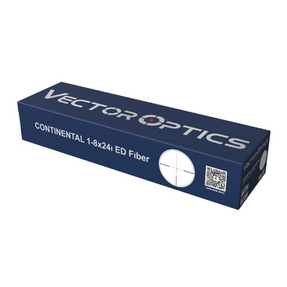 Оптический прицел Vector Optics SFP Continental x8 1-8x24i ED Hunting Fiber ( Сетка VET-FDR / с подсветкой )