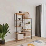 Система стеллажей открытого хранения «НеШкаф - 49», цвет черный, 170*108*36.5