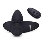 Черный анальный виброплаг для простаты Impaler - 14 см. (Цвет: черный)