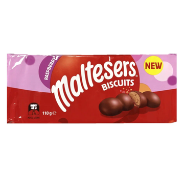 Печенье Мальтизерс Малиновый Бисквит, Maltesers Raspberry Biscuits, 110г (Великобритания)