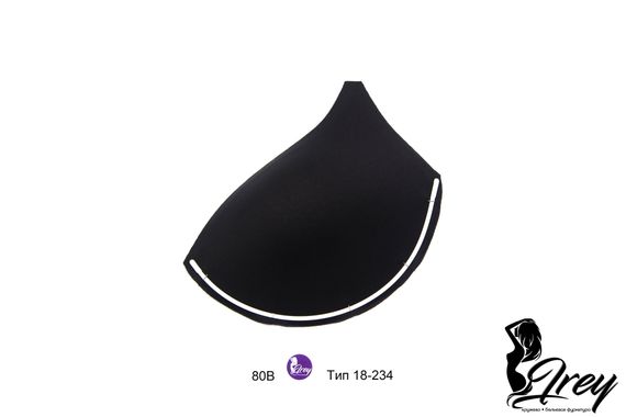 Чашки спейсер АМ-01, 80В-85А-75С-70D, черный 170