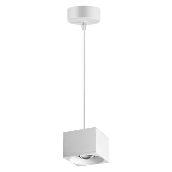 358657 OVER NT21 231 белый Светильник накладной светодиодный, провод 2м IP20 LED 4000К 12W 220V PATERA