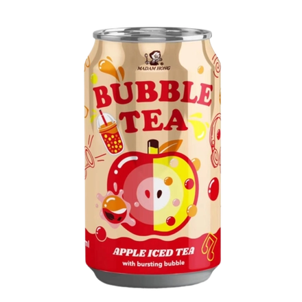 Напиток Bubble Tea со вкусом яблока