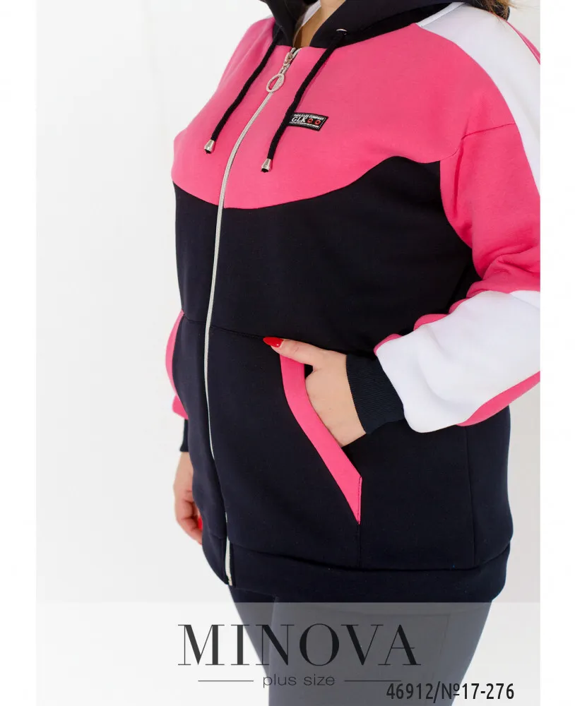 Костюм 17-276-Синий-малина Minova