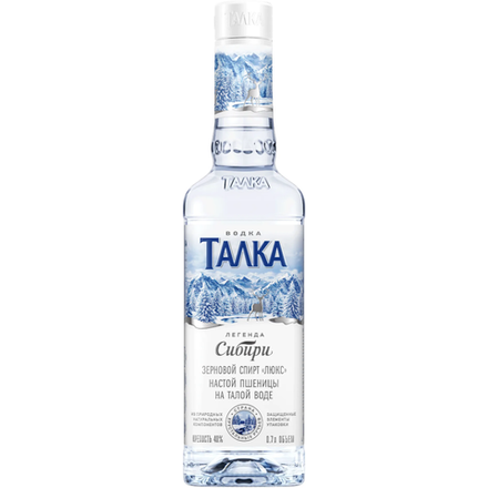 Водка Талка Легенда Сибири 0.7 л