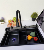 Многофункциональная кухонная мойка из нержавеющей стали BZ9952BS цвета Сталь сатин