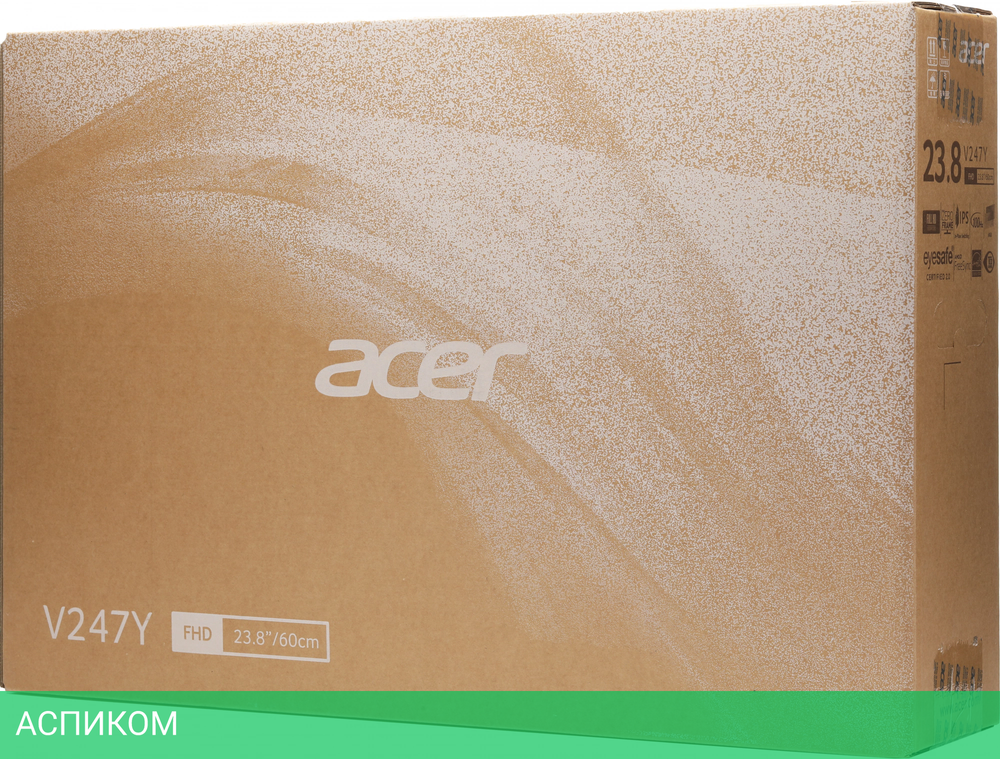 Монитор Acer Vero V247YEbiv черный (UM.QV7CD.E03)