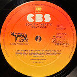 Billy Joel - Songs In The Attic (Голландия 1981г.)