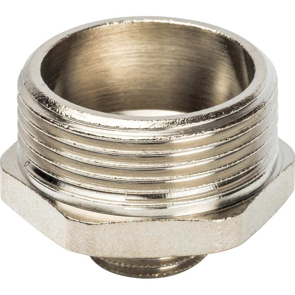 Ниппель переходной STOUT НН 1 1/4"X1/2"никель