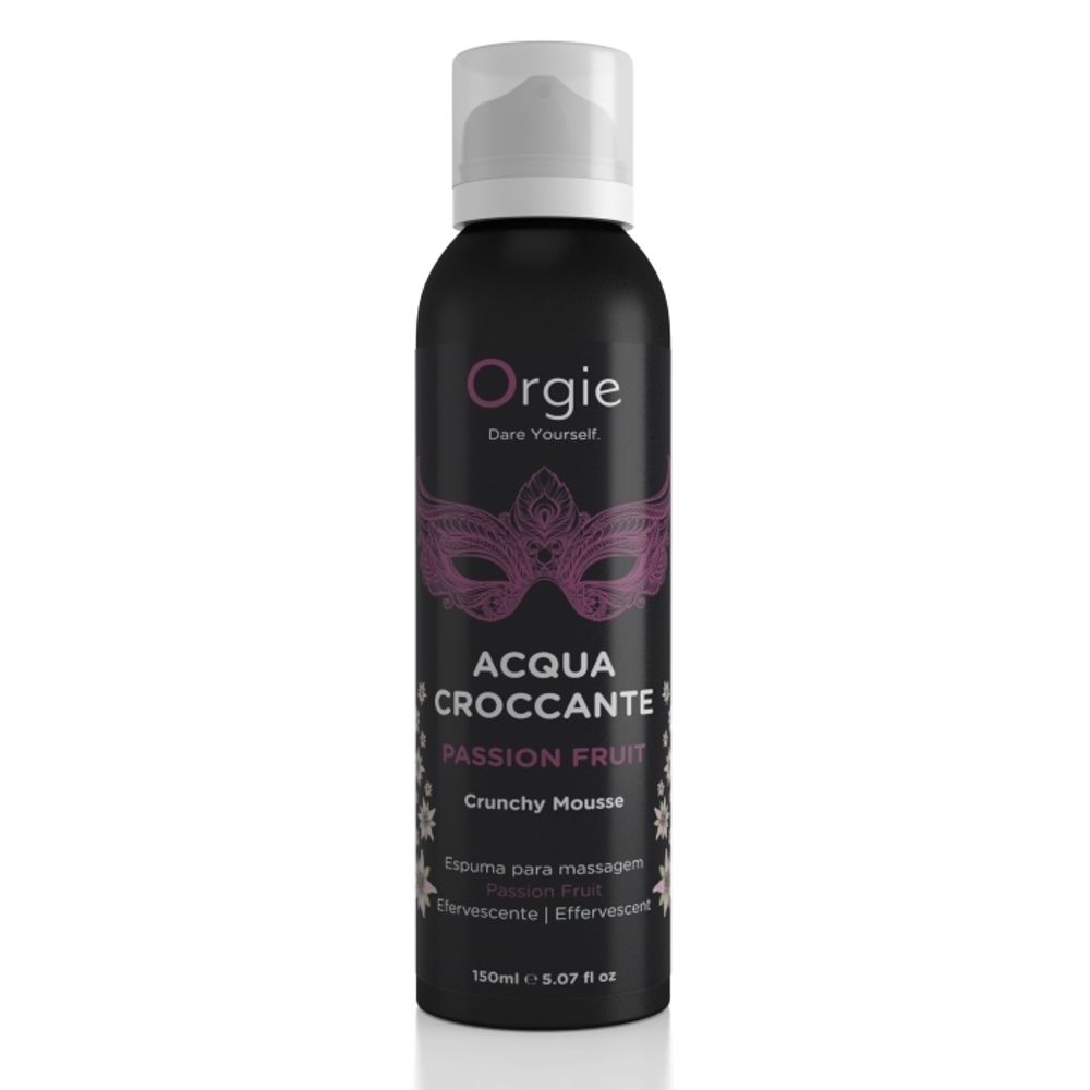 Хрустящая пенка для массажа Orgie Acqua Croccante Passion Fruit 150 мл