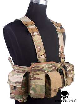 Разгрузочная система EmersonGear UW Gen V Split Front Chest Rig (EM7451). Мультикам