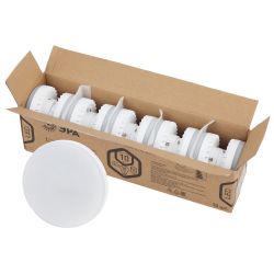 Лампа светодиодная ЭРА RED LINE LED GX-10W-865-GX53 R 10-PACK 10Вт таблетка холодный дневной свет GX53 набор 10 шт | Лампы cветодиодные Плоские (GX)