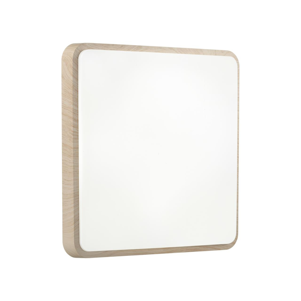 7608/AL PALE SN 172 Светильник пластик/белый//бежевый под дерево LED 18Вт 4000К 290x290 IP43 MERTO