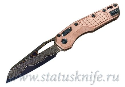 Нож Microtech MSI 210-16FRMS3 Marfione Select Frag Copper Damascus Purple