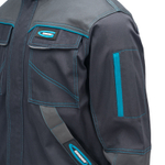 Куртка профессиональная рабочая, 97% хлопок 3% спандекс, M Gross