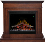 Каминокомплект Newport - Темный дуб с очагом Symphony 26'' DF2624L-INT