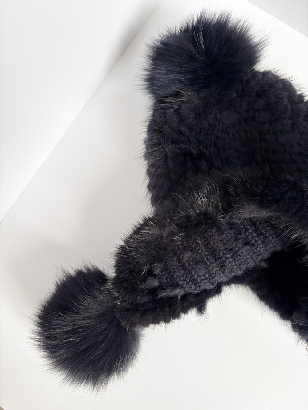 Шапка из меха норки MaxMara, XS-S