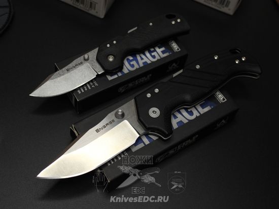 Нож складной Cold Steel Engage FL-25DPLC с клинком из стали 1.4116, рукоять GFN