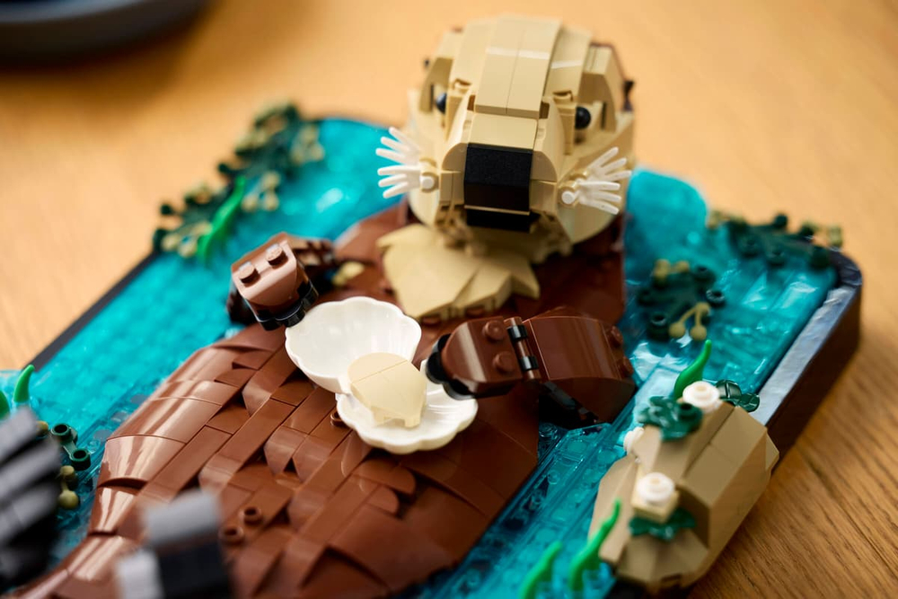 Конструктор LEGO Ideas 21366 Floating Sea Otters