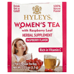 Hyleys Tea, Женский чай с листьями малины, малина, 25 чайных пакетиков в фольгированной упаковке, по 1,5 г (0,05 унции)