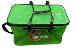 Рыболовная сумка-кан Jin Tai 50 , 36 л, размер 48 х 28 х 27 цвет зеленый
