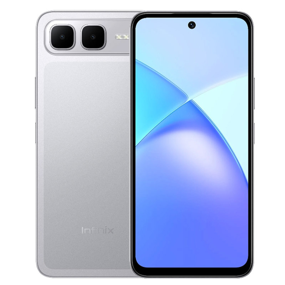 Смартфон Infinix Smart 10 Plus 8/128 ГБ, серебристый