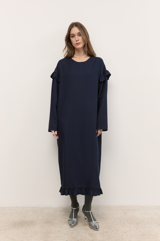 Платье свободного кроя