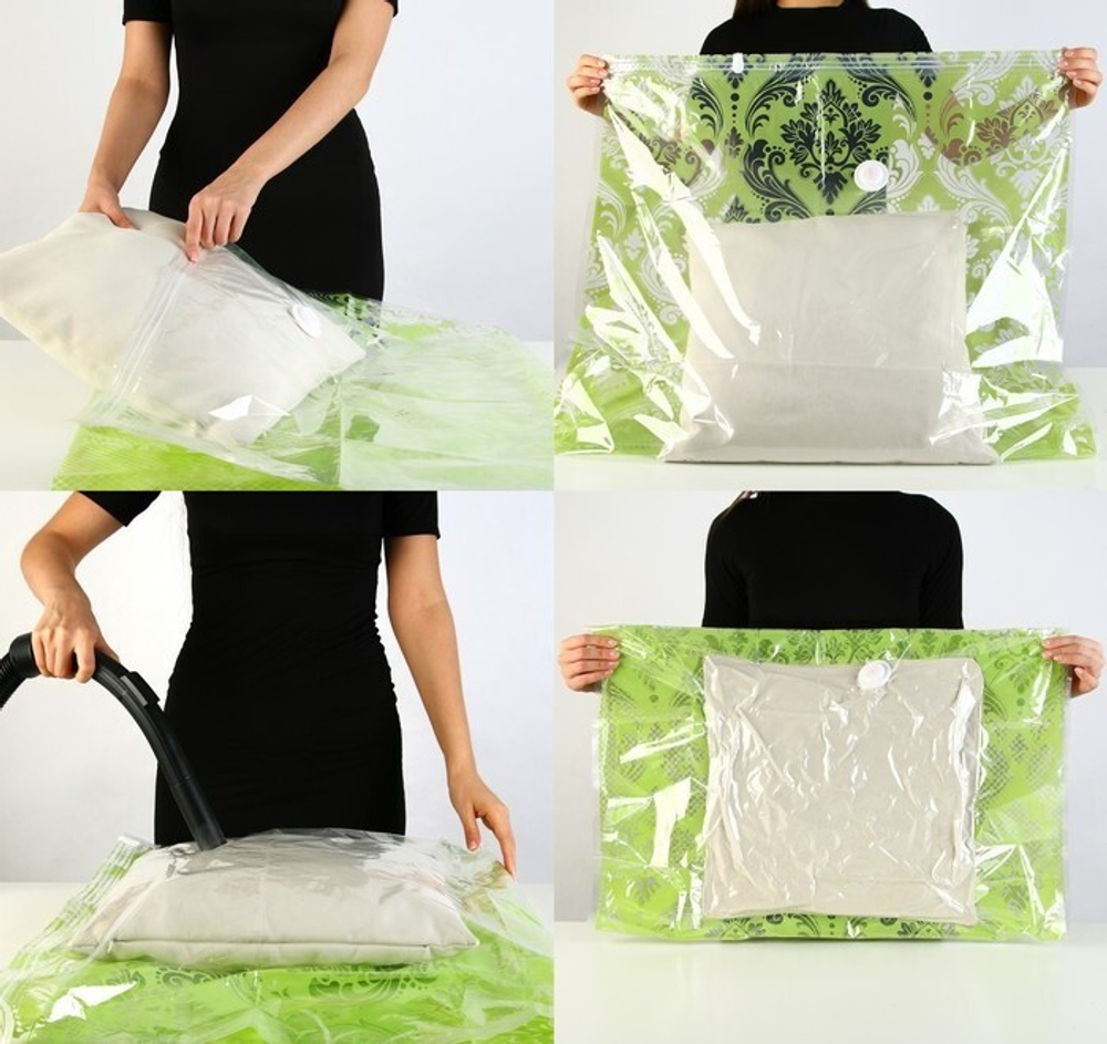 Вакуумный пакет для хранения «Дамаск», 70 х 110 см