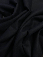 Шерсть мериноса костюмно-плательная Schmitz & Lombard 100'S темно-синяя в полоску