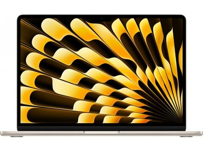 Ноутбук Apple MacBook Air 13 2025 M4 (13.6/2560x1664/24GB/512GB SSD/Apple graphics 10-core) Starlight (MC6A4)