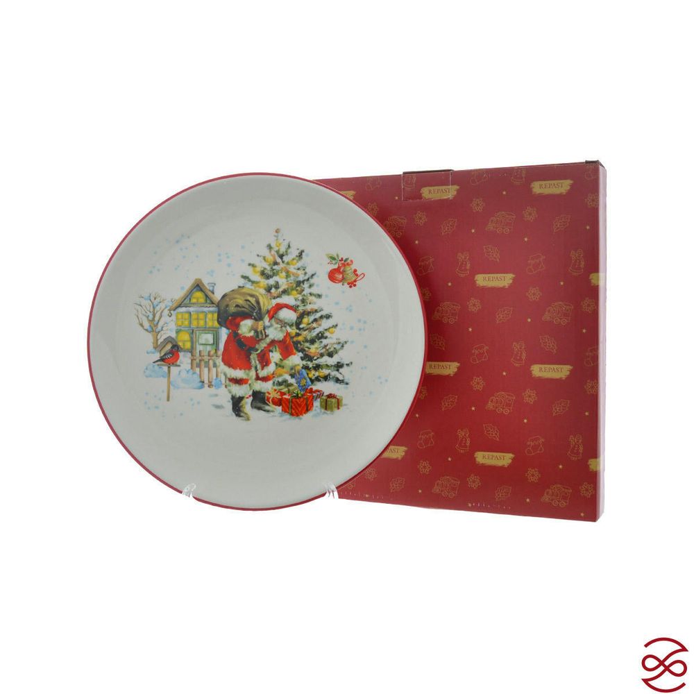 Тарелка Repast Санта 26*26*2,7 см